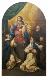 DIPINTI-SU-TELA-MARCHE-Lotto-1-ART-BONUS-PER-IL-TERREMOTO-4Madonna-rosario-e-santi