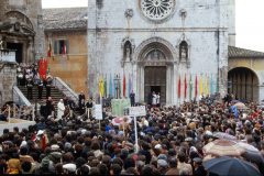 Papa Giovanni Paolo II a Norcia - Contributo di Enrico Valentini alla call "INSIEME#SANBENEDETTO - raccogliamo la memoria"
