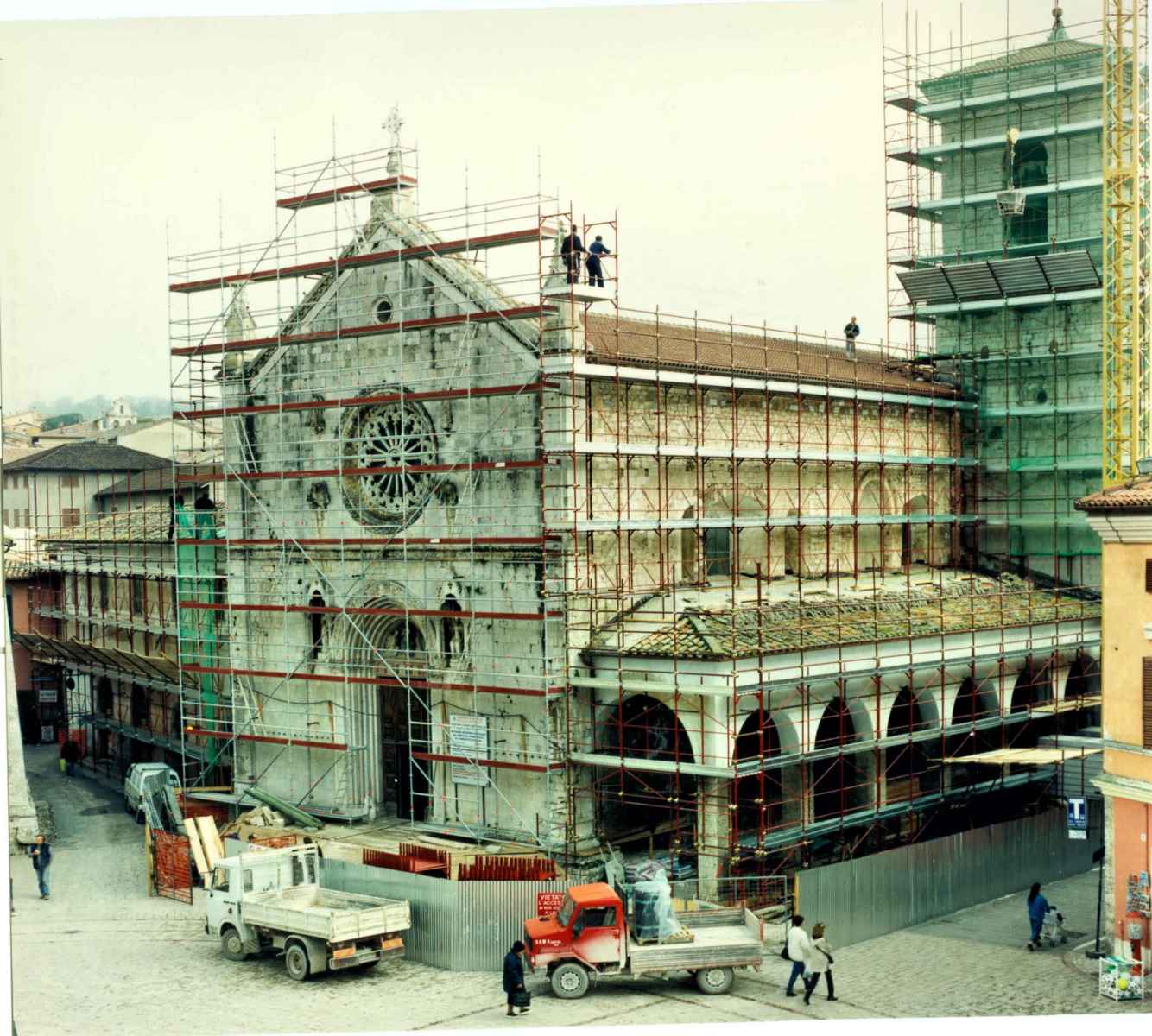 Basilica di San Benedetto, ristrutturazione (Norcia) - Contributo di Naticchioni Gianpaolo alla call \"INSIEME#SANBENEDETTO - raccogliamo la memoria\"
