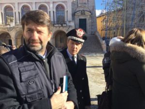 MiBACT Dario Franceschini Sisma 2016