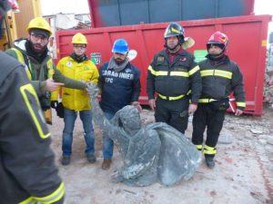 Beni recuperati a Poggio Vitellino, San Lorenzo a Flaviano e Amatrice