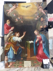 Recuperate diverse opere nelle frazioni di Accumoli, presenti anche alcuni dipinti del XVII-XVIII secolo