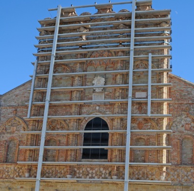 COLLEGIATA DELLA SANTISSIMA ANNUNZIATA - telaio di controventamento