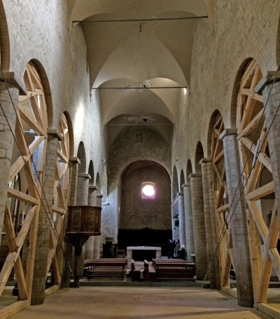 COLLEGIATA DELLA SANTISSIMA ANNUNZIATA - telaio interno