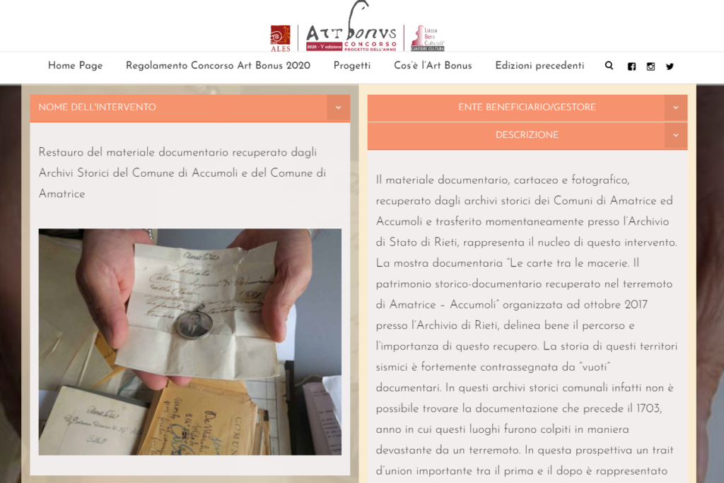 Materiale-documentario-degli-Archivi-storici-di-Accumuli-e-Amatrice-danneggiati-dal-sisma-2016-Concorso-Art-Bonus