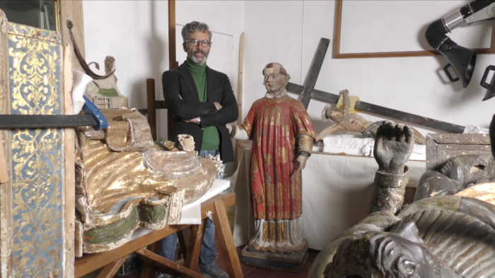 Giovanni Delogu - Video  VALNERINA – PROGETTO DI RESTAURO DEL GRUPPO DI SCULTURE LIGNEE SABAP