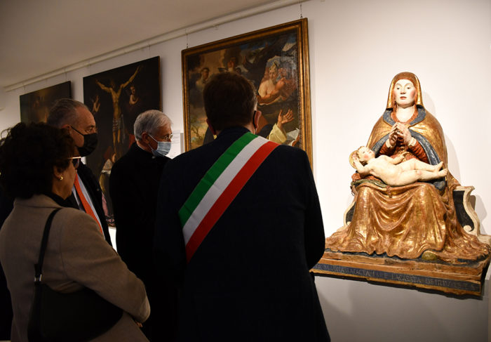 La bellezza ritrovata, mostra spoleto - opere recuperate Sisma 2016 - Art Bonus -