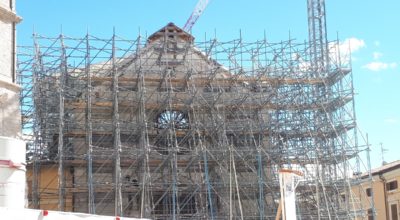 Paolo Iannelli e Vanessa Squadroni sulle pagine del Giornale dello Spettacolo, per parlare della ricostruzione della Basilica di Norcia