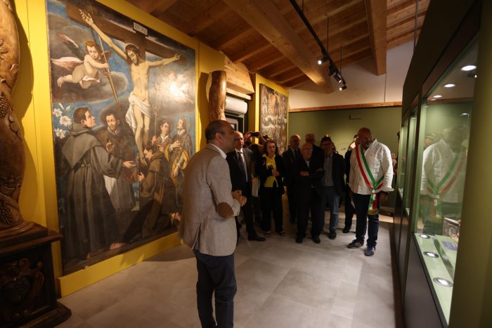 Giuseppe Cassio - inaugurazione museo Floriana Svizzeretto Amatrice