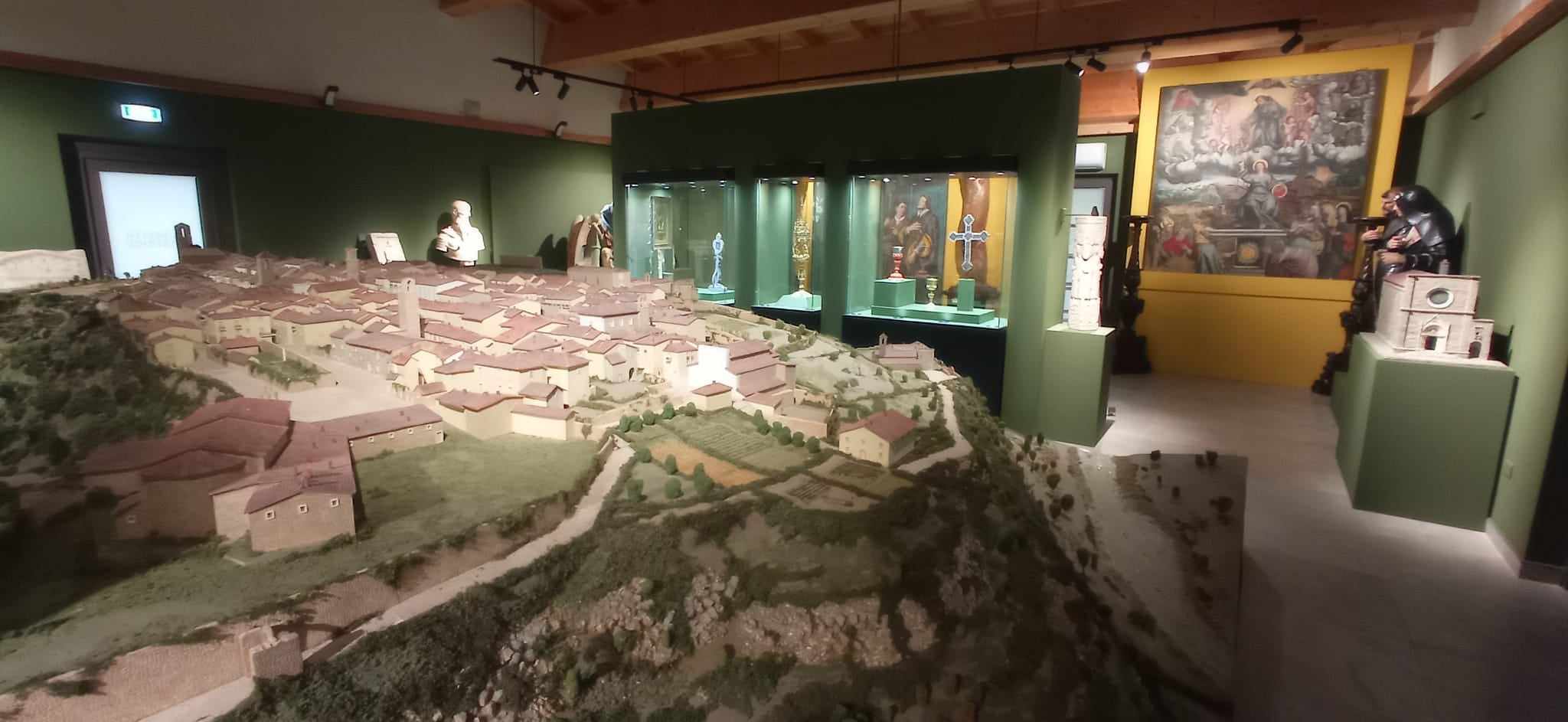 Museo di Amatrice - vista del Plastico