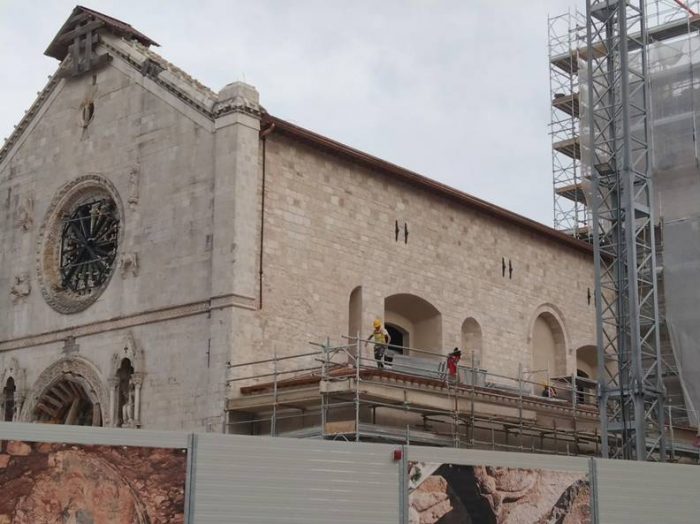 Basilica di San Benedetto Norcia - Ottobre 2023 Esterno