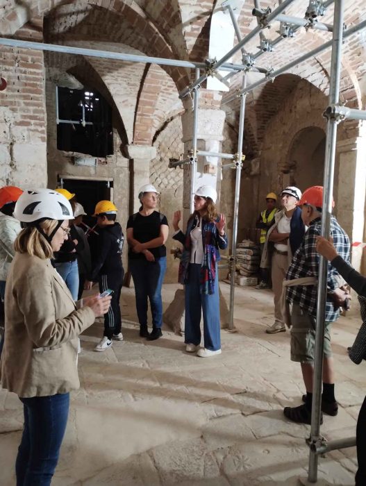 Visita presso la Basilica di San Benedetto a Norcia - 7 ottobre, Fonte Soprintendenza Umbria