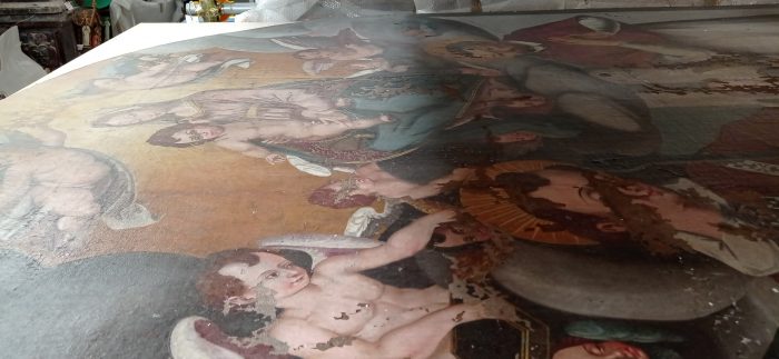 Pubblicata nella sezione Art Bonus per il Terremoto la pagina dettaglio dei dipinti su tela e opere d’arte provenienti dai territori di Accumoli e Amatrice, custodite nel deposito di Cittaducale (RI)