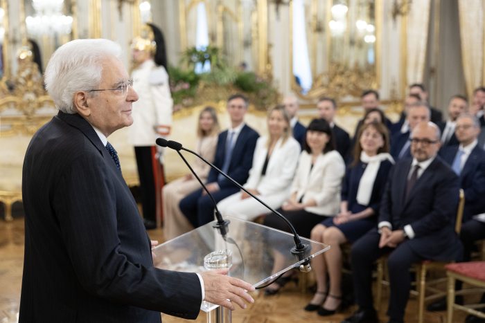 Incontro Dirigenti MiC con il Presidente Mattarella-27_06_2024.JPG- Sergio Mattarella