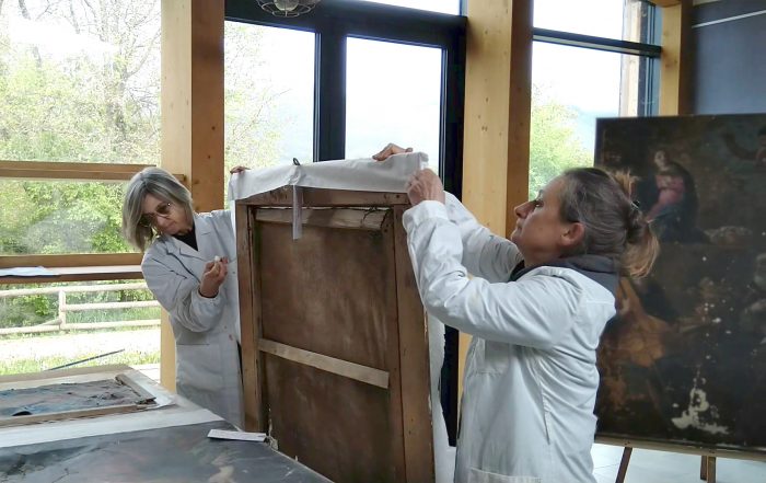 Lazio, Art Bonus: iniziati i lavori di restauro di nove dipinti reatini colpiti dal sisma 2016