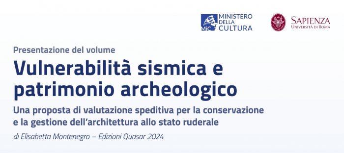 Presentazione volume - Vulnerabilità sismica e patrimonio archeologico - Elisabetta Montenegro - crop