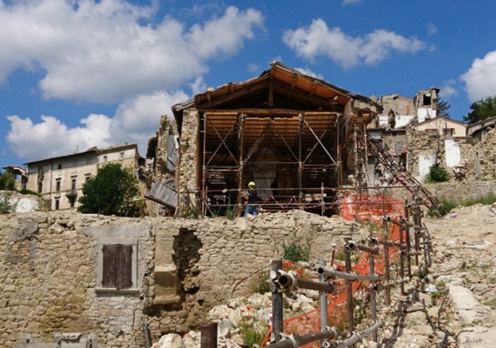 Danni Sisma 2016 Chiesa Santa Maria della Misericordia - Accumoli