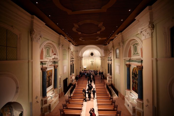 Restituzione Basilica di San Benedetto a Norcia - MiC - notturno 3