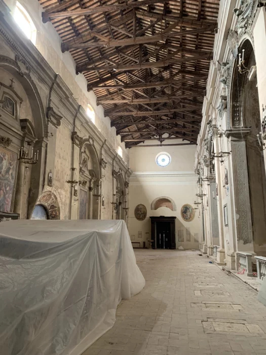 Chiese-FEC-San Francesco-Rieti-Stato chiesa sopralluogo novembre 2024